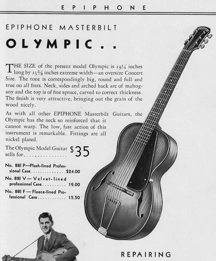1934 catalog Olympic
