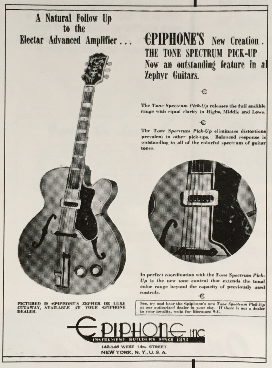 ToneSpectrum Advert 1948